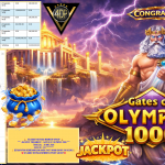VIP4DP JACKPOT PRAGMATIC ”GATES OF OLYMPUS 1000” Rp32.000.000,- LUNAS