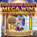 VIRAL4DP JACKPOT PRAGMATIC Gates of Olympus Super Scatter Rp 44.000.000,- LUNAS
