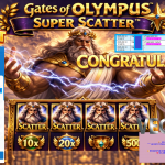 VEGAS6D JACKPOT PRAGMATIC ” GATES OF OLYMPUS SUPER SCATTER ” R14.000.000,- LUNAS