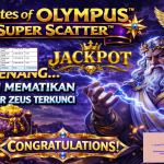 VIRAL4DP JACKPOT PRAGMATIC ” GATES OF OLYMPUS SUPER SCATTER ” Rp13.000.000,- LUNAS