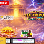 VIP4DP JACKPOT PRAGMATIC GATES OF OLYMPUS SUPER SCATTER Rp 20.721.000,- LUNAS
