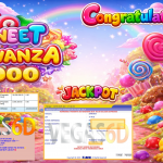 VEGAS6D JACKPOT PRAGMATIC ” SWEET BONANZA 1000 ” Rp40.000.000,- LUNAS