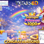 VEGAS6D JACKPOT PRAGMATIC ” STARLIGHT PRINCESS 1000 ” R30.000.000,- LUNAS