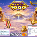 VEGAS6D JACKPOT PRAGMATIC ” GATES OF OLYMPUS 1000 ” Rp13.000.000,- LUNAS