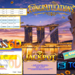 VEGAS6D JACKPOT PASARAN ” SINGAPORE 3082 ” R12.500.000,- LUNAS