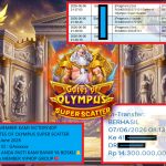 VICTORY4DP JACKPOT PRAGMATIC GATES OF OLYMPUS SUPER SCATTER Rp 14.300.000,- LUNAS