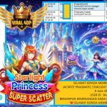 VIRAL4DP JACKPOT PRAGMATIC STARLIGHT PRINCESS SUPER SCATTER Rp 24.000.000,- LUNAS