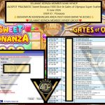 VIP4DP JACKPOT PRAGMATIC Sweet Bonanza 1000 Dice & Gates of Olympus Super Scatter Rp 24.000.000,- LUNAS