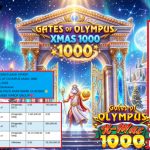 VIP4DP JACKPOT PRAGMATIC GATES OF OLYMPUS XMAS 1000 Rp 35.300.000,- LUNAS