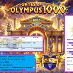 VICTORY4DP JACKPOT PRAGMATIC GATES OF OLYMPUS 1000 Rp 25.000.000,- LUNAS