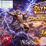 VEGAS6D JACKPOT PRAGMATIC ” GATES OF OLYMPUS SUPER SCATTER ” Rp30.000.000,- LUNAS