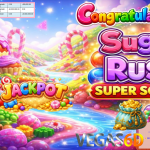 VEGAS6D JACKPOT PRAGMATIC ” SUGAR RUSH SUPER SCATTER ” Rp30.000.000,- LUNAS