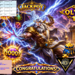VIP4DP JACKPOT PRAGMATIC ” GATES OF OLYMPUS 1000 ” Rp20.000.000,- LUNAS