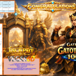 VEGAS6D JACKPOT PRAGMATIC ” GATES OF GATOT KACA 1000 ” Rp16.000.000,- LUNAS