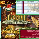 VIRAL4DP JACKPOT PGSOFT GAMING MAHJONG WAYS Rp 25.000.000,- LUNAS