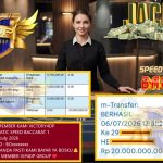 VICTORY4DP JACKPOT PRAGMATIC SPEED BACCARAT 1 Rp 20.000.000,- LUNAS
