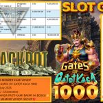 VIP4DP JACKPOT PRAGMATIC GATES OF GATOT KACA 1000 Rp 16.000.000,- LUNAS