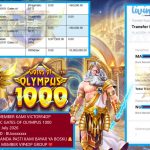 VICTORY4DP JACKPOT PRAGMATIC GATES OF OLYMPUS 1000 Rp 10.000.000,- LUNAS