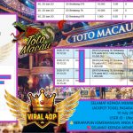VIRAL4DP JACKPOT TOGEL PASARAN TOTO MACAU 3 Rp 10.700.000,- LUNAS