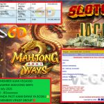 VEGAS6D JACKPOT PGSOFT GAMING MAHJONG WAYS Rp 19.500.000,- LUNAS
