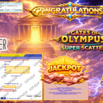 VIP4DP JACKPOT PRAGMATIC ” GATES OF OLYMPUS SUPER SCATTER ” Rp20.000.000,- LUNAS