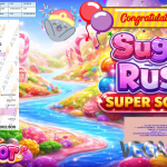 VEGAS6D JACKPOT PRAGMATIC ” SUGAR RUSH SUPER SCATTER ” Rp10.000.000,- LUNAS
