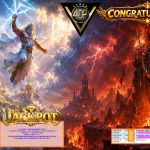 VIP4DP JACKPOT PRAGMATIC ” ZEUS VS HADES – GODS OF WAR 250 ” Rp15.000.000,- LUNAS