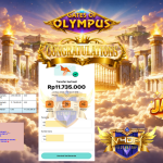 VICTORY4DP JACKPOT PRAGMATIC ” GATES OF OLYMPUS ” Rp11.735.000,- LUNAS