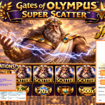 VICTORY4DP JACKPOT PRAGMATIC ” GATES OF OLYMPUS SUPER SCATTER ” Rp15.000.000,- LUNAS