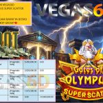 VEGAS6D JACKPOT PRAGMATIC GATES OF OLYMPUS SUPER SCATTER Rp 13.000.000,- LUNAS