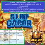 VIRAL4DP JACKPOT PRAGMATIC GATES OF OLYMPUS SUPER SCATTER Rp 40.000.000,- LUNAS