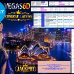 VEGAS6D JACKPOT PASARAN ” SYDNEY LOTTO (0952) & SYDNEY LOTTO 3 PRIZE 1nd (0952) ” Rp19.000.000,- LUNAS