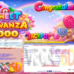 VEGAS6D JACKPOT PRAGMATIC ” SWEET BONANZA 1000 ” Rp22.000.000,- LUNAS
