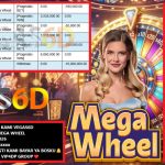 VEGAS6D JACKPOT PRAGMATIC MEGA WHEEL Rp 10.000.000,- LUNAS